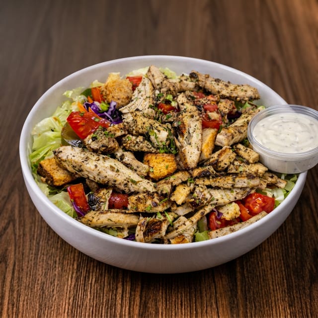 Grilled Chicken Salad.
