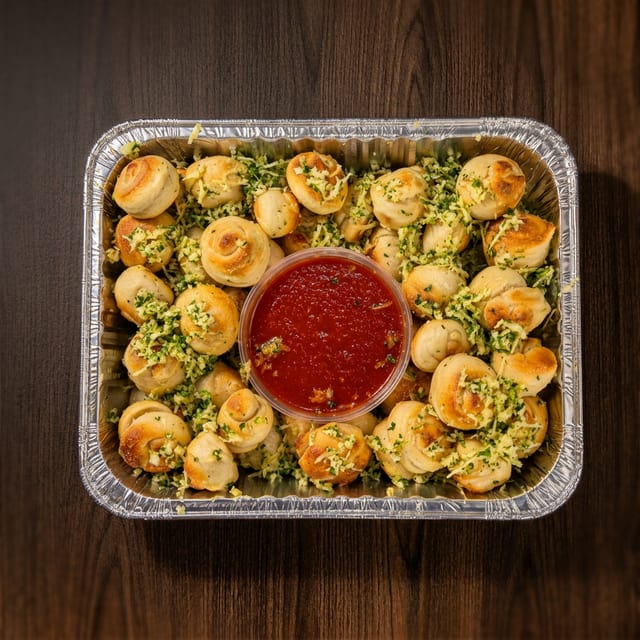 🧄Half Tray Garlic Knots 🧄.