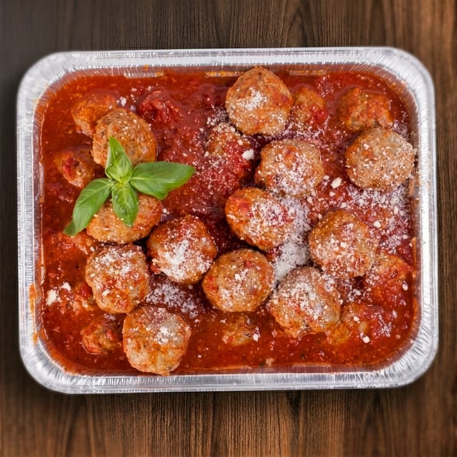 🧆 Half Tray Meatballs With Marinara Sauce🧆.