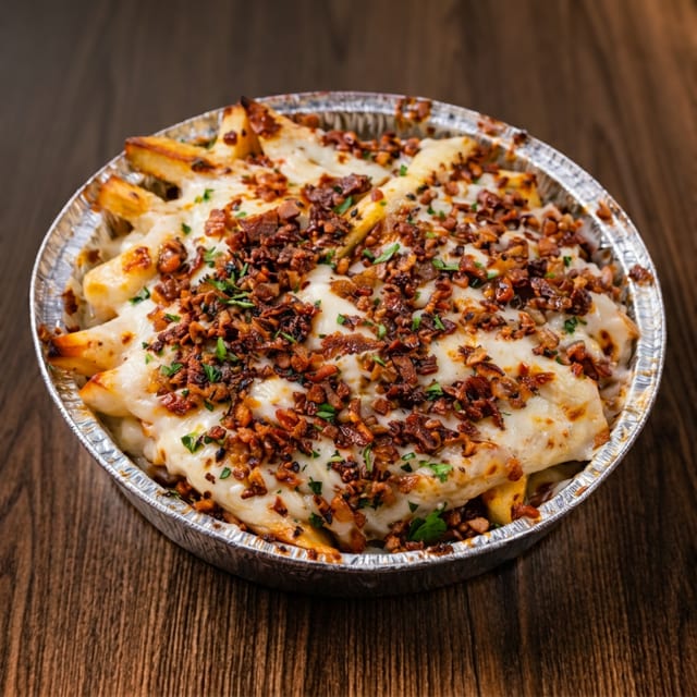 Bacon Cheese Fries.