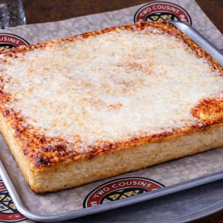 Sicilian Cheese Pizza 16x16"