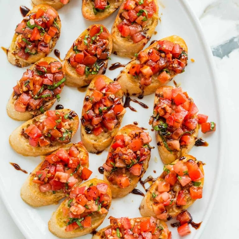 Bruschetta Made Fresh Daily