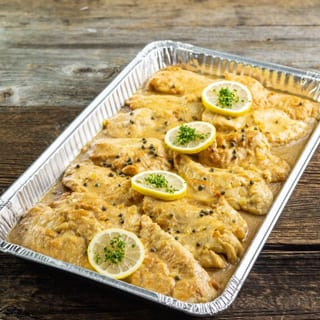 Half Tray Chicken Piccata