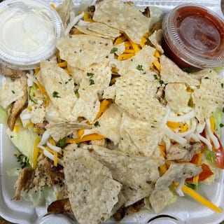 Half Tray Chicken Taco Salad