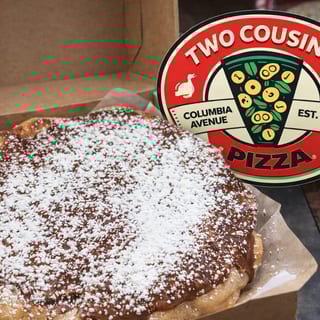 10 Inch Nutella Pizza